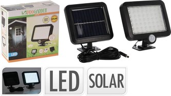 Světlo s pohybovým čidlem na zeď solární 15 x 11 cm Světlo s pohybovým čidlem na zeď solární 15 x 11 cm