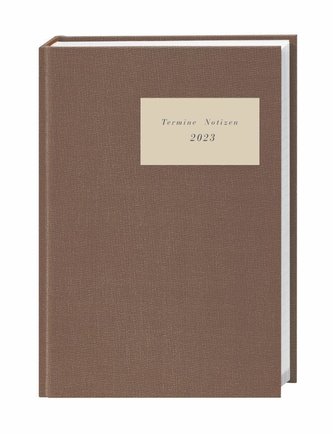 Terminer A5, Leinen sand 2023