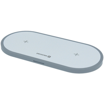 Nabíječka bezdrátová SWISSTEN Bezdrátová nabiječka 2v1