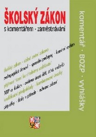 Školský zákon s komentářem Zaměstnávání