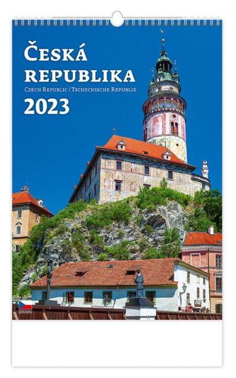 Kalendář nástěnný 2023 - Česká republika