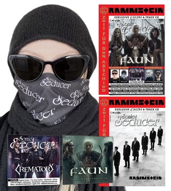 Sonic Seducer 05/2022 mit stilvoller Mund-Nasen-Abdeckung