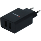 Síťový adaptér SWISSTEN Smart IC 2x USB 2,1A Power