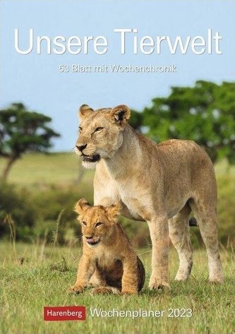Unsere Tierwelt Wochenplaner 2023