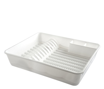 Odkapávač na nádobí CLASSIC II+podn 43x35 bílá