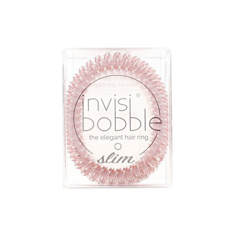 Invisibobble Slim gumička do vlasů Bella Rosa Galaxy - růžově zlatá 3 ks