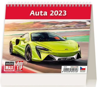 Kalendář stolní 2023 - MiniMax Auta