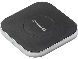 Sandberg Magnetic Wireless Charger 15W, černá