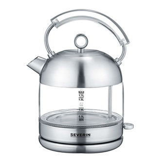 Konvice Severin, WK 3459, retro, skleněná, 1,7 L