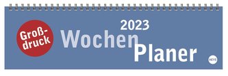 Großdruck Wochenquerplaner 2023