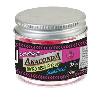 Micro neon pop-up s příchutí Příchuť Treska