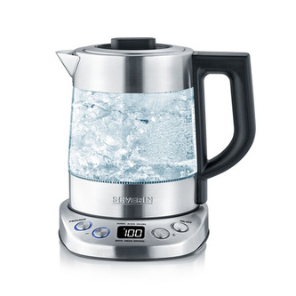 Konvice Severin, WK 3473 - nast. teplota, LED displej,  integrované čidlo, topné těleso z nerez oceli, ochrana proti přehřátí, 2200 W