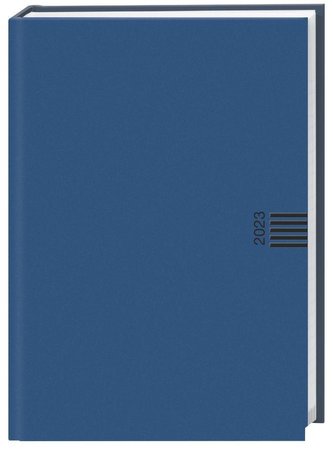 Wochen-Cheftimer A5, blau 2023