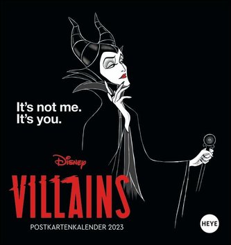 Disney Villains Postkartenkalender 2023