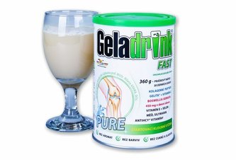 Geladrink Fast Pure práškový nápoj 360 g