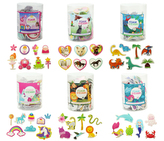 Samolepky pěnové v krabičce 7x7x10 cm 50ks