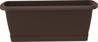 Truhlík s miskou RESPANA SET 50 cm hnědý