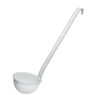 Naběračka smalt ¤9cm 150ml s háčkem 2.jakost