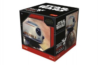 Nano puzzle Star Wars 362 dílků 22x33,2cm v krabičce 10x10x10cm 8+