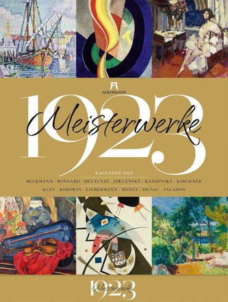 Meisterwerke 1923 - Kunst-Kalender 2023