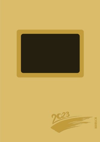 Foto-Malen-Basteln A4 gold gestanzt mit Folienprägung 2023