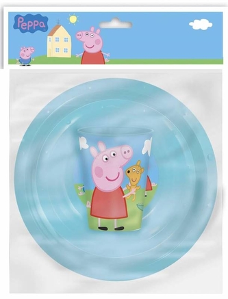 Dětská jídelní UH sada 3 díly  PEPPA PIG