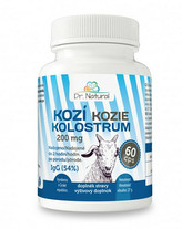 Dr.Natural Kozí Kolostrum IgG 54% 200 mg 60 kapslí