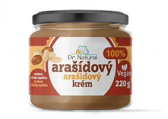 Dr.Natural Arašídový krém jemný 220 g