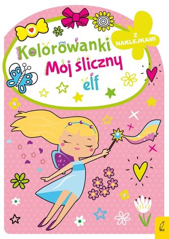 Kolorowanka z wykrojnikiem Mój śliczny elf
