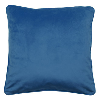 Polštář VELUTTO tmavě modrá 45x45 cm Mybesthome