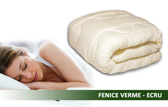 Prošívaná celoroční přikrývka FENICE VERME smetanová 200x220 cm MyBestHome