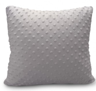 Polštář BEST MINKY stříbrná 40x40 cm Mybesthome