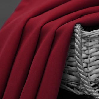 Dekorační krátký závěs s řasící páskou LUCCA 160 vínová 140x160 cm (cena za 1 kus) MyBestHome