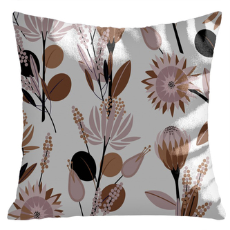 Dekorační vzorovaný venkovní polštář s výplní FLORIDA vzor 30 50x50 cm Mybesthome