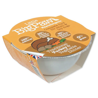 Kalíšek LITTLE BIGPAW Dog krůta & zelenina