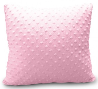 Polštář BEST MINKY světle růžová 40x40 cm Mybesthome