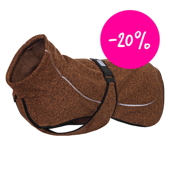 Rukka Comfy Technical úpletový kabátek hnědý 60