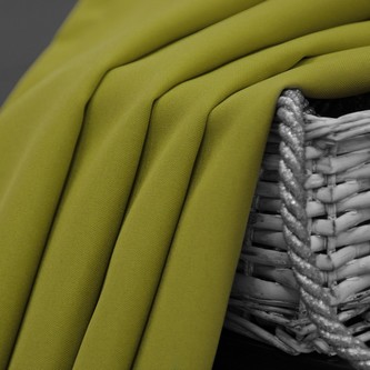 Dekorační krátký závěs s řasící páskou LUCCA 160 olivová 140x160 cm (cena za 1 kus) MyBestHome