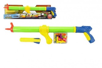 Pistole na vodní bomby 3v1 plast 60cm v krabici