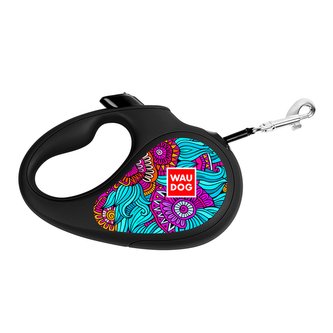 Waudog vodítko samonavíjecí Summer - 12kg/3m/XS