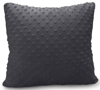 Polštář BEST MINKY grafitová 40x40 cm Mybesthome