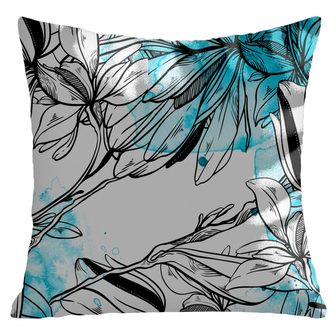 Dekorační vzorovaný venkovní polštář s výplní FLORIDA vzor 14 50x50 cm Mybesthome