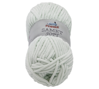 Příze SAMET - světlý mentol - 100g / 100 m