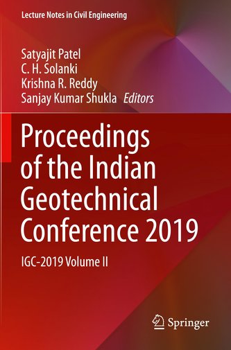 Proceedings of the Indian Geotechnical Conference 2019