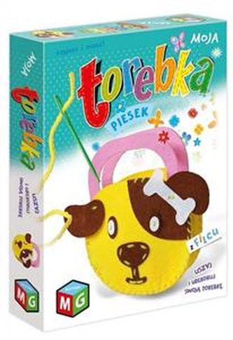 Moja torebka z filcu - piesek