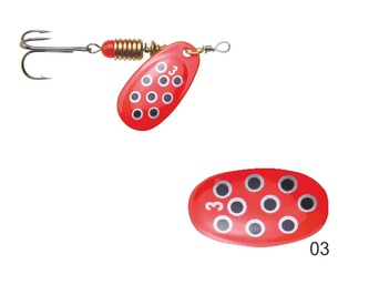 Rotační třpytka SPERSO vel. 3, 6g, barva 03