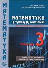Matematyka i przykłady jej zastosowań Podręcznik klasa 3 ZR PP