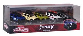 MAJORETTE Zestaw samochodów Jimmy 5 szt
