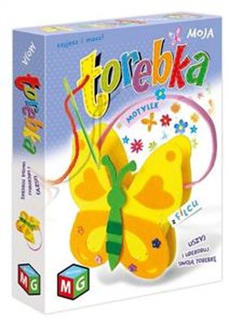 Moja torebka z filcu - motylek