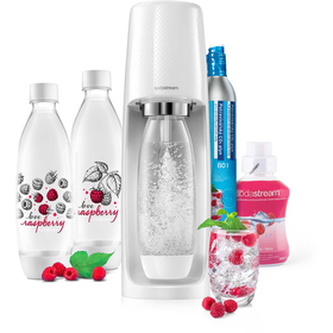 Výrobník sody SODASTREAM Spirit MegaPack Love Raspberry